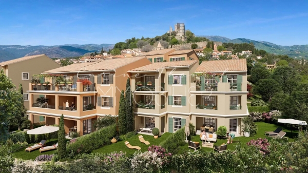 à vendre appartement Grimaud - Appartements neufs dans nouvelle résidence à Grimaud village livraison avril 2025