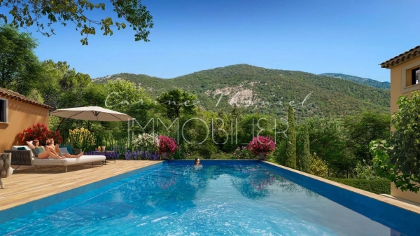 Vente appartement Grimaud - Appartements neufs dans nouvelle résidence à Grimaud village livraison avril 2025