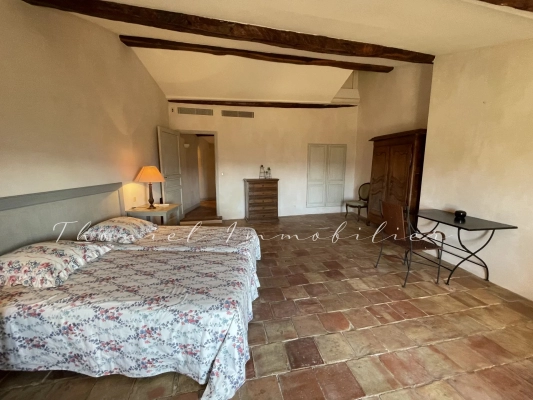 For sale village house Grimaud - Beautiful bastide with garden and pond for sale in Grimaud