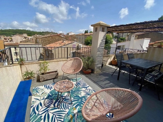 Thoniel agence immobiliere Grimaud maisons-village - Thoniel Immobilier La Garde-Freinet