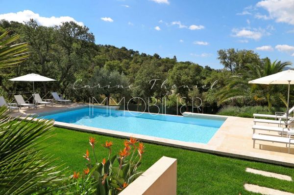 à vendre maison, villa Grimaud - Villa avec piscine et maison d'invités