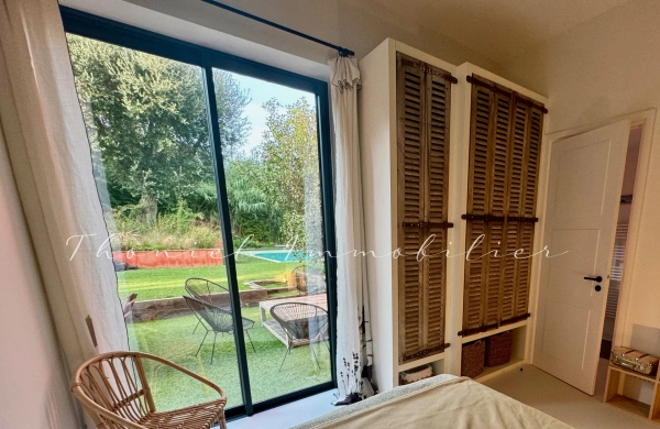 à vendre maison, villa Grimaud - Villa à vendre à Grimaud avec accès à pied à la plage de Beauvallon